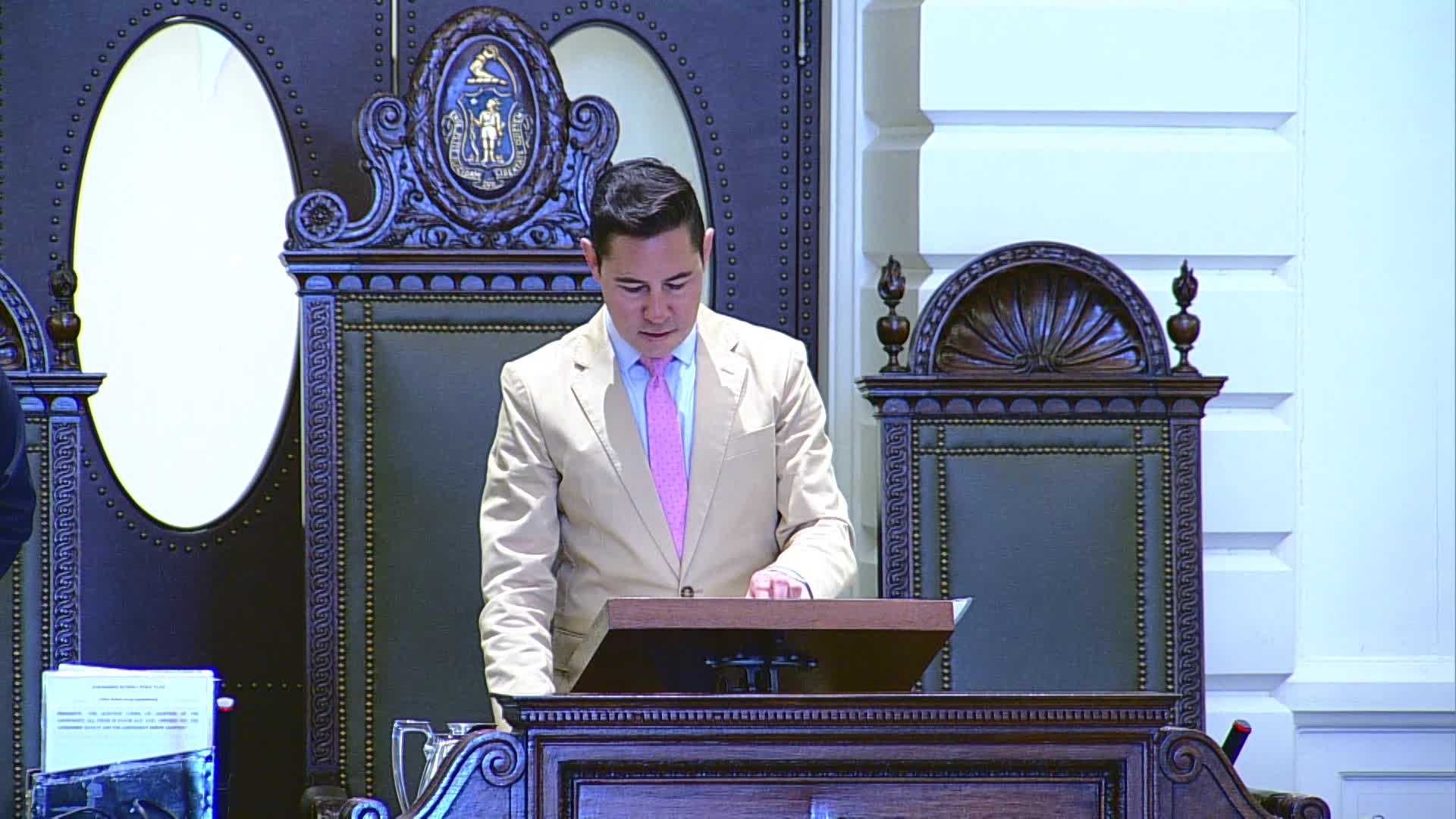 Senate honors PFC Joseph Travers with moment of silence and adjournment
