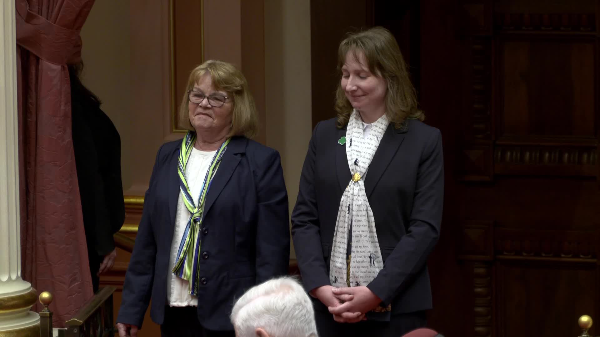 California Senate honors school bus drivers and 911 heroes with special resolutions