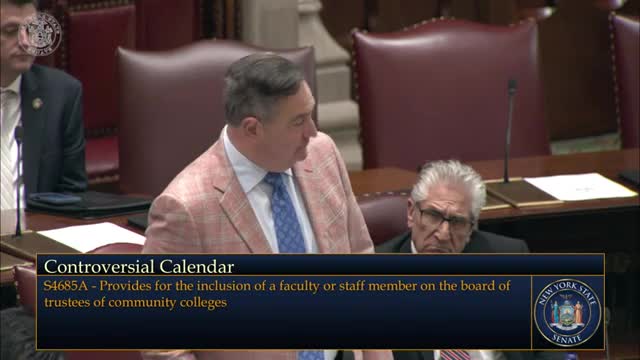 Senate votes on SUNY board inclusion of faculty amid conflict concerns