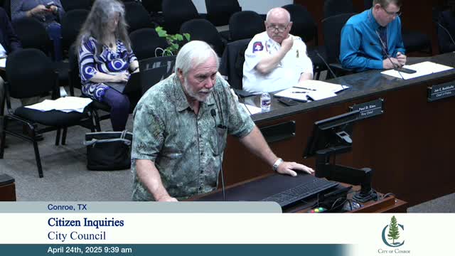 Conroe City Council faces controversy over executive session remote participation policy