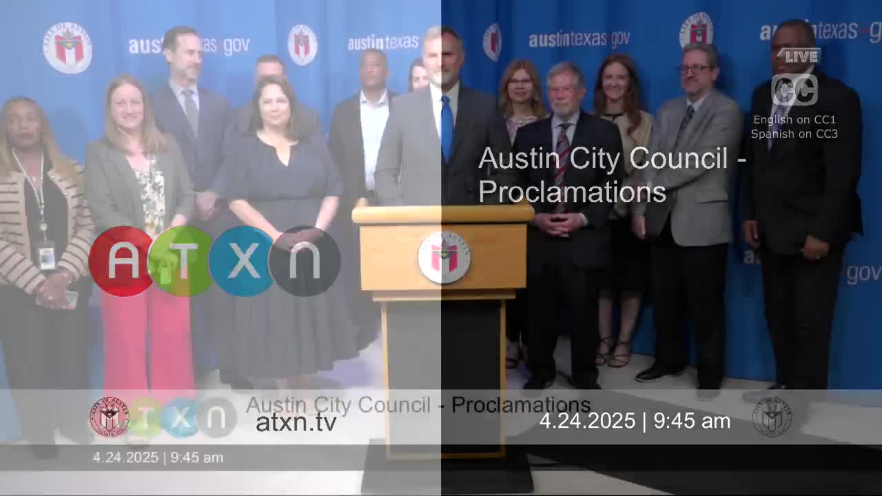 Council honors Bob Kahn for four decades in public power; credits role in grid reliability and Austin Energy plans