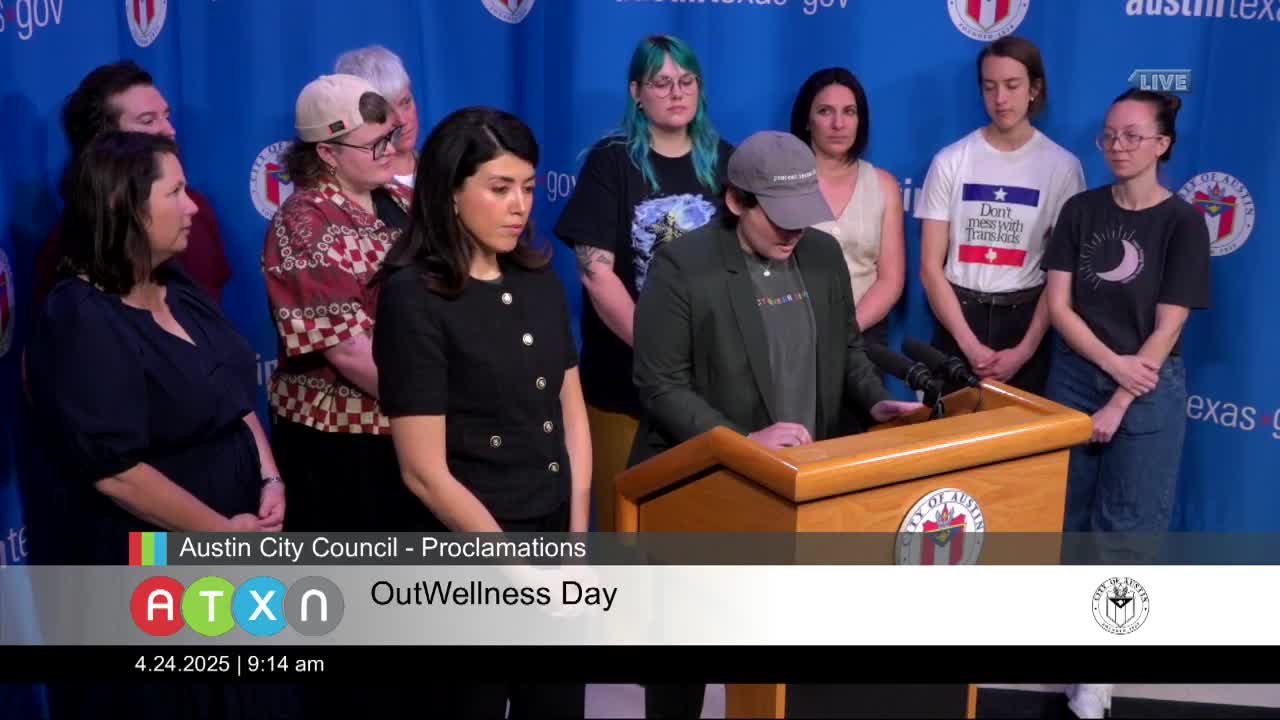 Council member Chito Vela proclaims Kids Fest ATX day in Austin, Texas