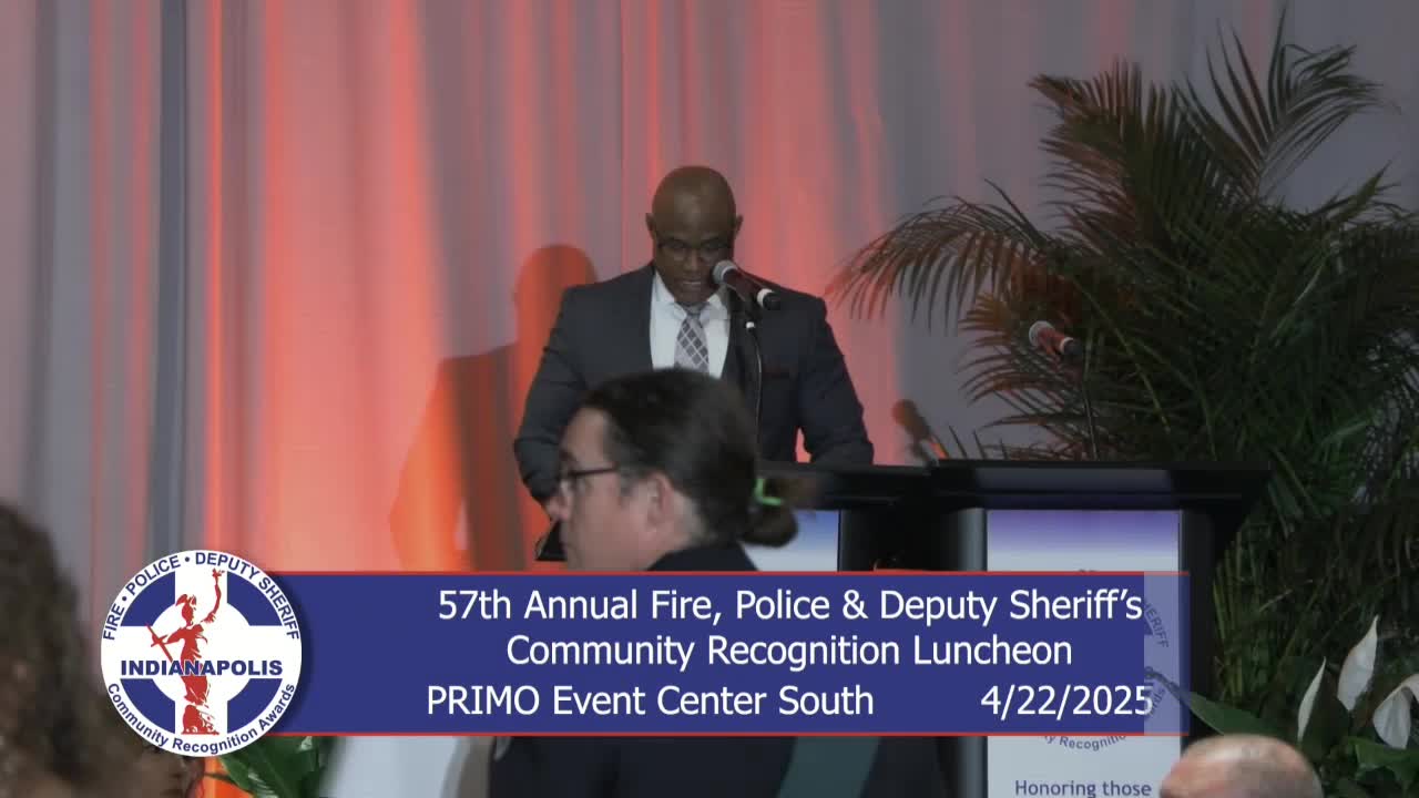 Citizens Energy Group honors first responders at Indianapolis community recognition luncheon