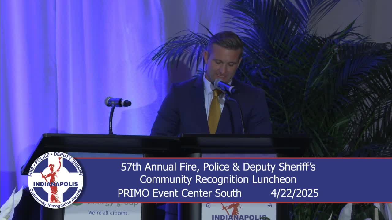 Officer Tommy Thompson honored as IMPD Officer of the Year for community commitment