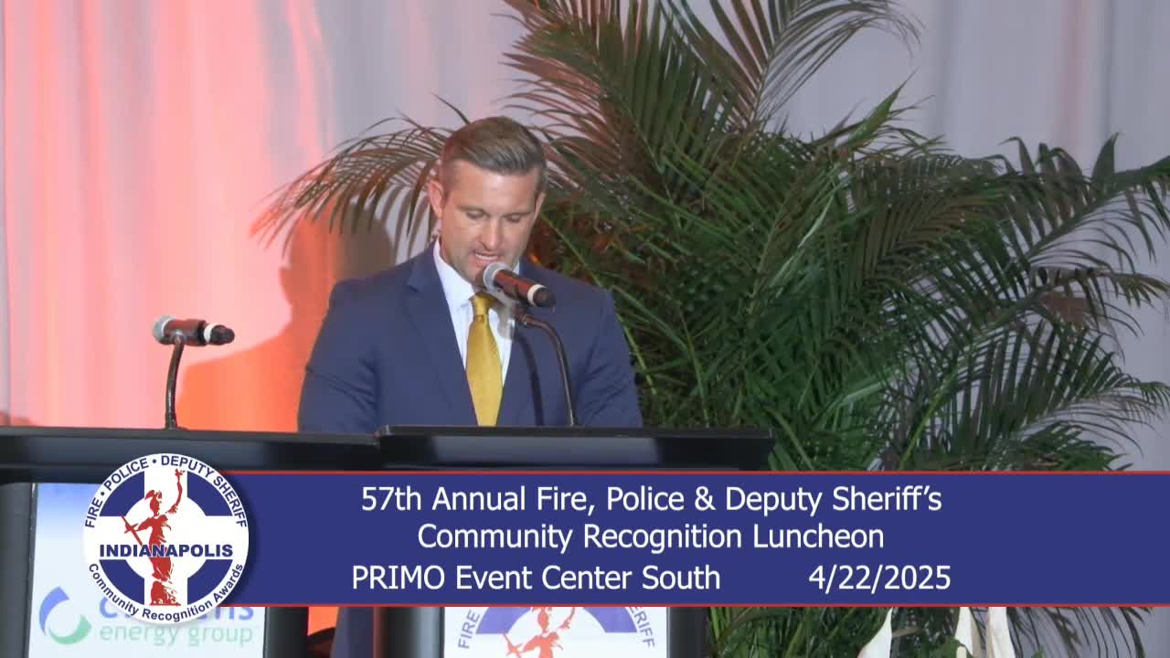 Firefighter Adam Goady awarded IFD Firefighter of the Year for life-saving rescues