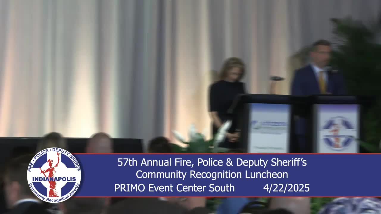 Community Luncheon Honors Local Firefighters and Police for Exceptional Service
