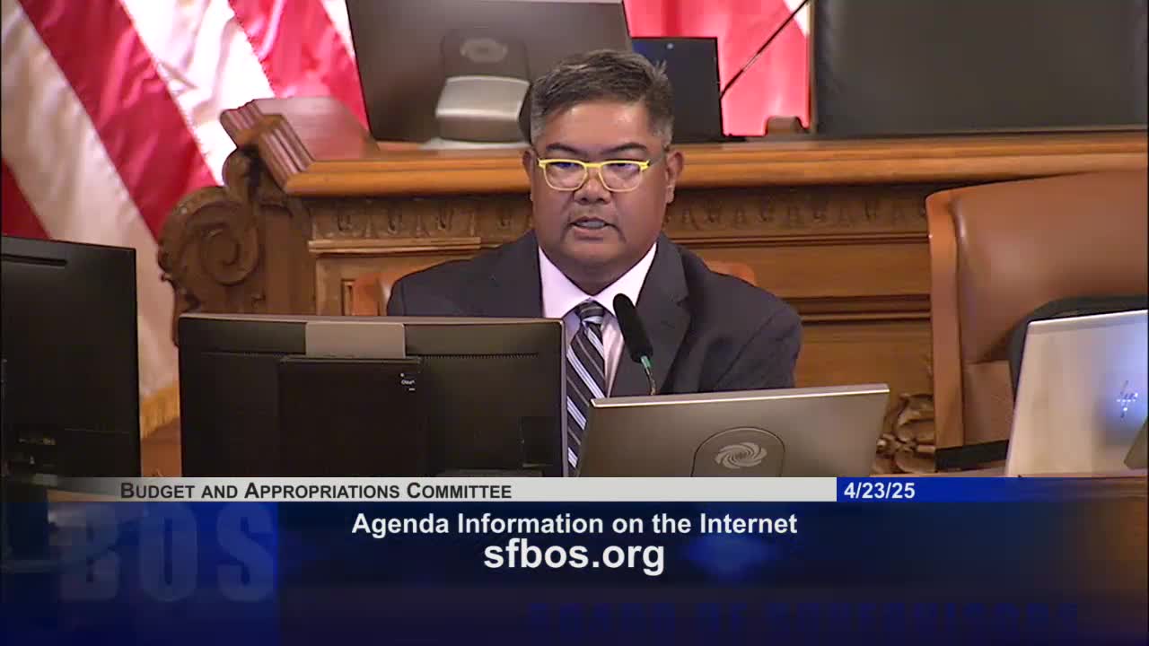 City budget office reports $817.5 million two‑year shortfall; supervisors hear March update