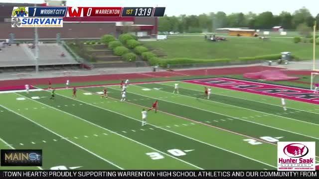 Right City battles Warrington in competitive soccer match with tight defense