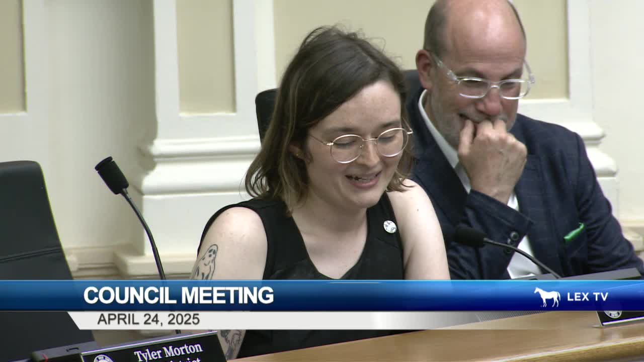 Public speaker honors Jillian with tattoo tribute at city council meeting