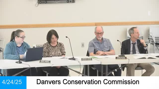 Danvers conservation commission approves 61 High Street with waivers and conditions on snow storage and permeable paver maintenance