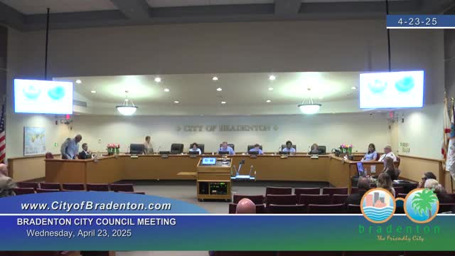 Mayor Gene Brown proclaims Police Week and Peace Officers Memorial Day in Bradenton
