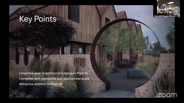 Carbondale proposes 11-room lodging project inspired by Buena Vista surf hotel