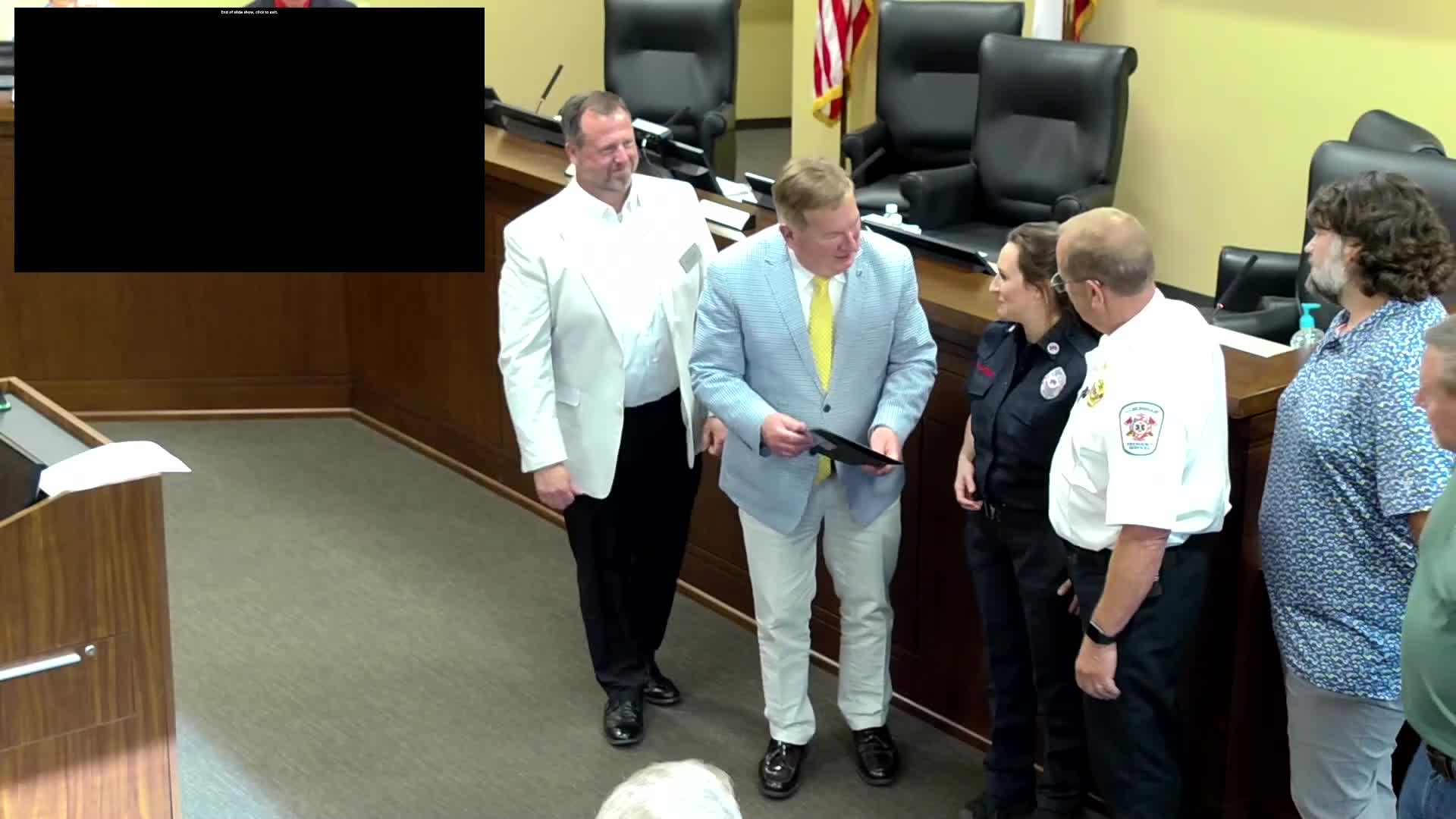 Habersham County celebrates first responders with gift cards and community appreciation