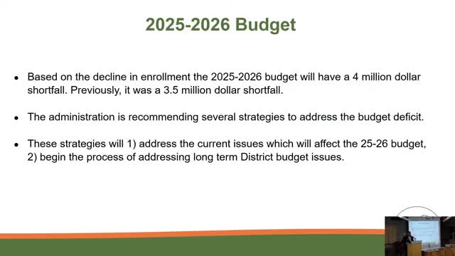 School Administration announces $4M budget cuts to address declining enrollment