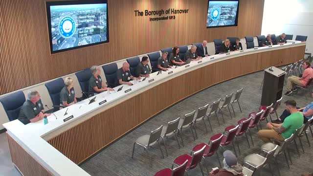 Hanover Borough Manager highlights dedicated team supporting community initiatives