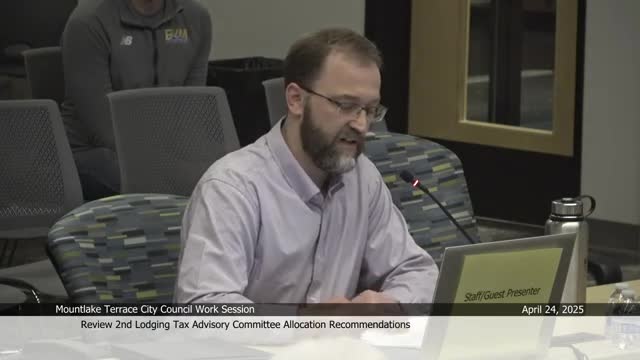 LTAC recommends MLT Festival and disc-golf grant shares from $50,000 lodging-tax pool; council to act next meeting