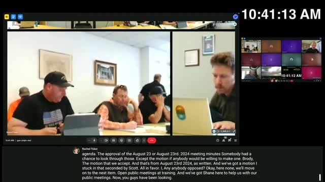 Advisory council receives yearly Open Public Meetings Act, GRAMA and conflict-of-interest training