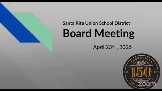 Santa Rita trustees approve ESY waiver, handbook, multiple service contracts and staff reclassifications