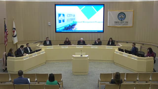 Newark staff outline $4 million-a-year plan to keep streets from deteriorating