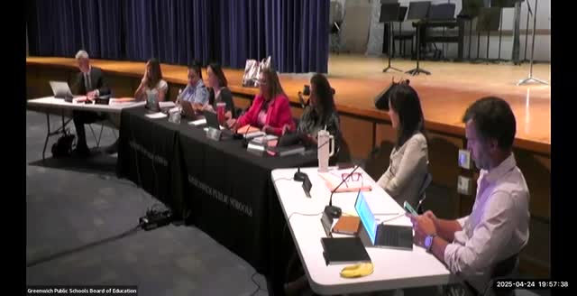 Greenwich Board reviews AP Physics and Spanish textbook recommendations amid curriculum updates