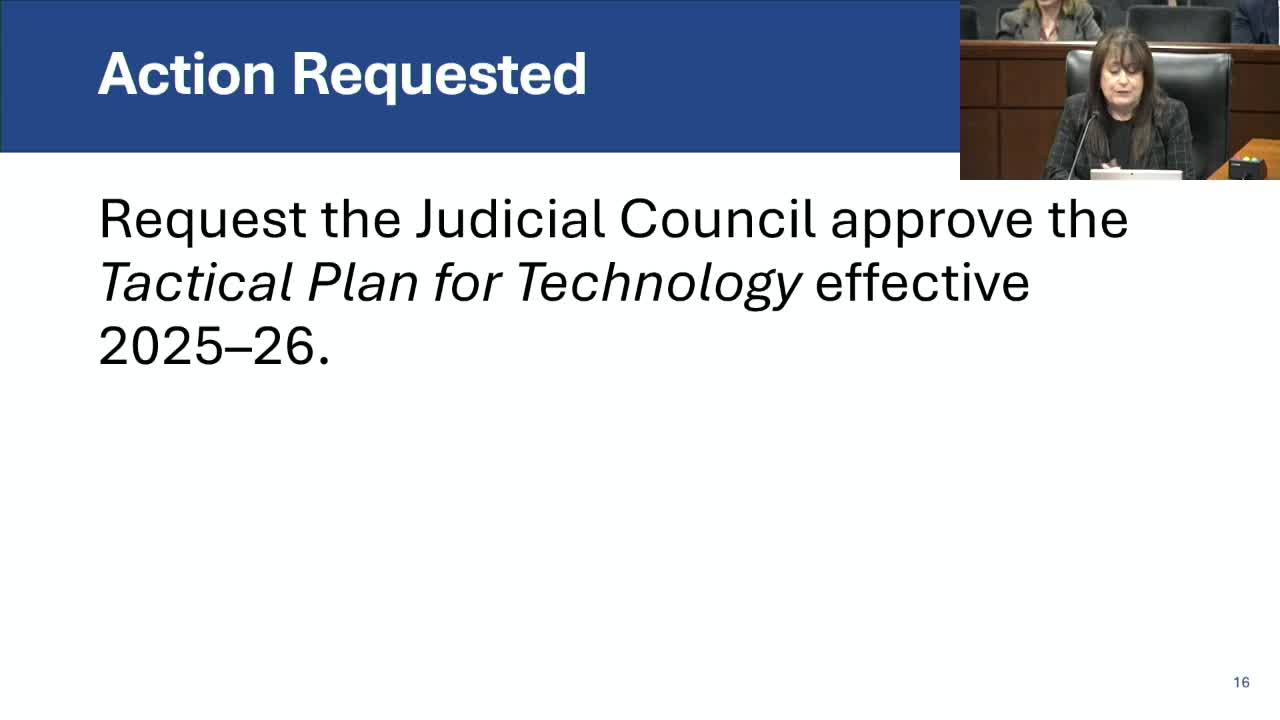 Chief Parker highlights cybersecurity needs in judicial budget discussion