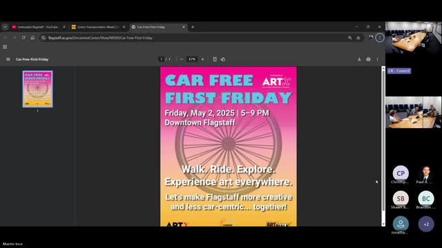 Organizers outline Car Free First Friday plans; ARDEX grant to cover street-closure costs