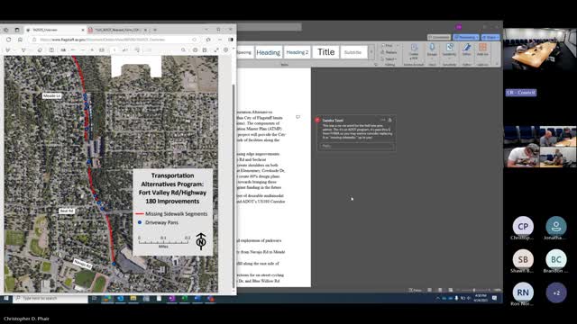 Bicycle and Pedestrian Safety Improvements Discussed for Fort Valley Road