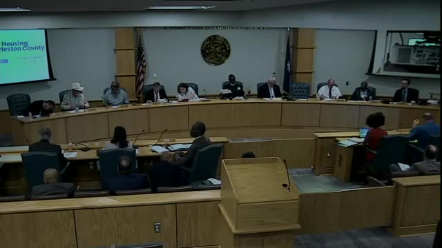 Charleston County committees review year of housing investments; council authorizes HUD Section 108 loan application