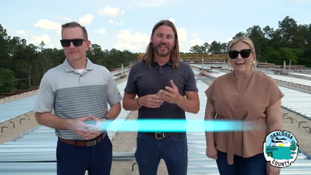 Okaloosa County tours progress on Southwest Crestview Bypass construction project