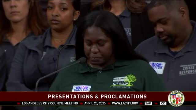 Los Angeles unveils unarmed crisis response program decreasing violence and improving mental health care