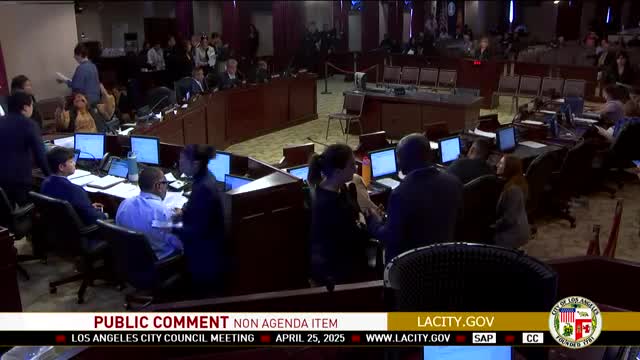 Los Angeles officials discuss housing crisis and community safety concerns