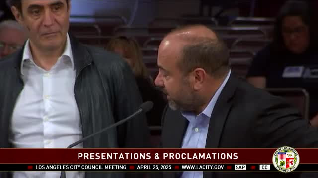 Los Angeles Council honors Armenian culture and resilience in special recognition event