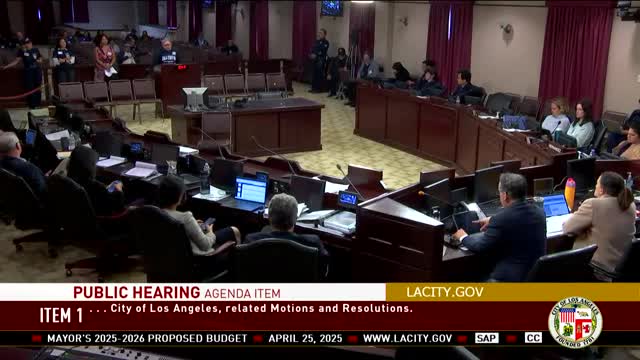 City Council Faces Budget Cuts Amid Calls for Survivor Services and Traffic Safety Funding
