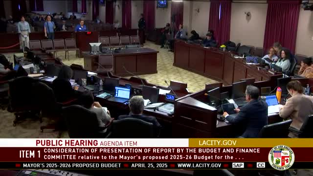 Residents oppose Mayor Bass budget cuts impacting senior services and public welfare