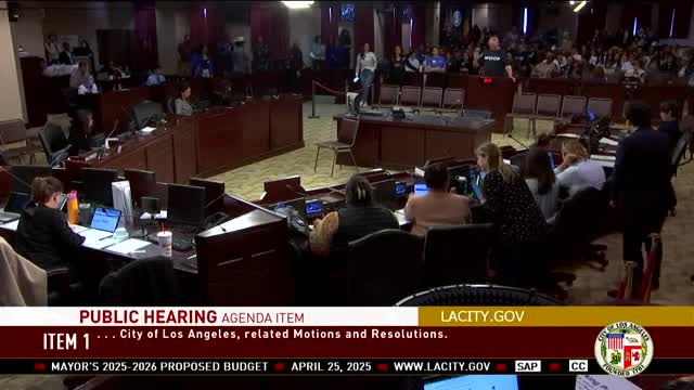 Community leaders urge Los Angeles to restore funding for essential social programs