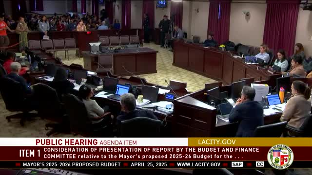 Activists urge Los Angeles Council for $4M funding for survivor services and programs