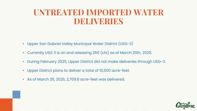 San Gabriel Valley Water District plans extensive water deliveries amid environmental challenges