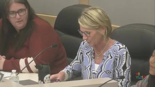 Student ambassadors and National Merit/Presidential Scholar candidates recognized at board meeting