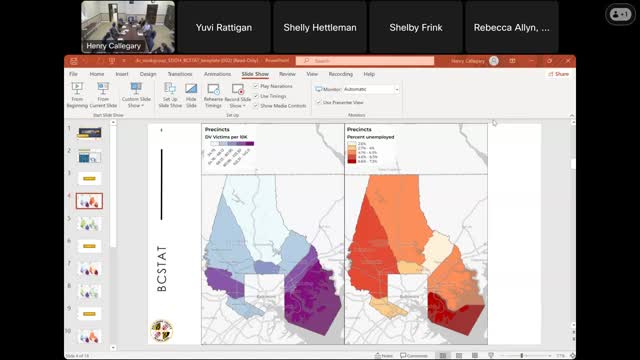 Councilwoman Young discusses domestic violence data limitations with service providers