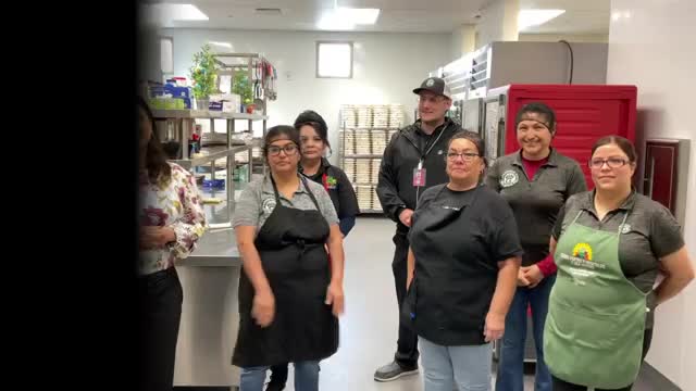 GUSD Nutrition Team highlights daily meal preparations for 680 students at Mary Chapel Academy