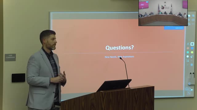 Executive Director Proctor updates school board on expanded preschool programming