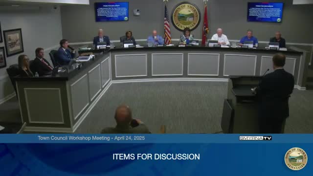 Council hears proposal to sublease 66 acres at Sharp Springs for farming; proposal includes barter options and corn-maze use