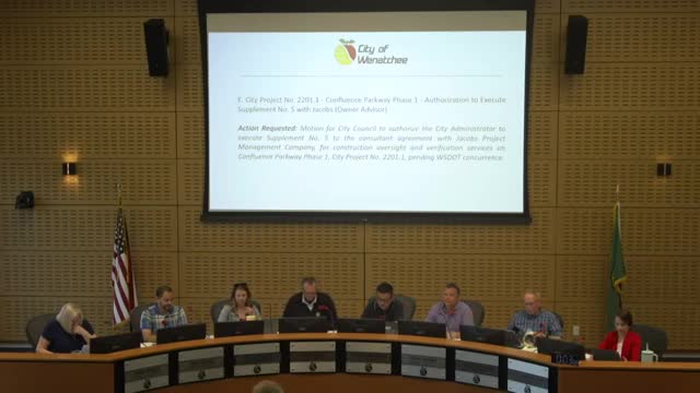 Council approves $6.44 million Jacobs supplement for Confluence Parkway construction oversight