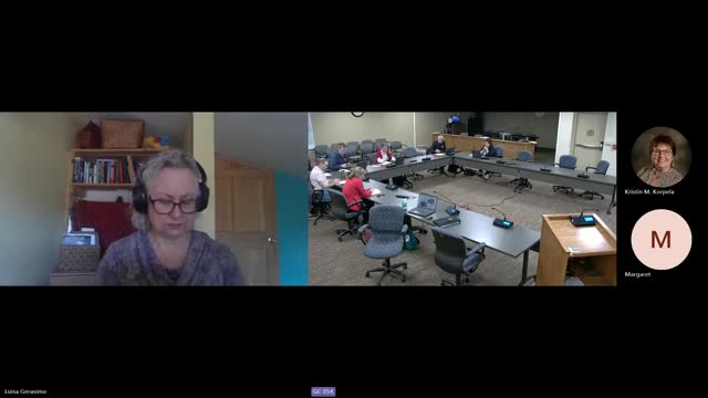 Committee approves minutes; no other formal actions taken