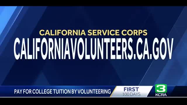 California Service Corps offers $10,000 education award for yearlong student service