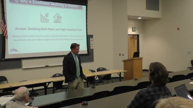 Granite superintendent warns legislative changes, vouchers and mandate shifts will squeeze district budget