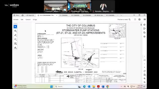 Commission reviews new stormwater infrastructure plans for downtown project