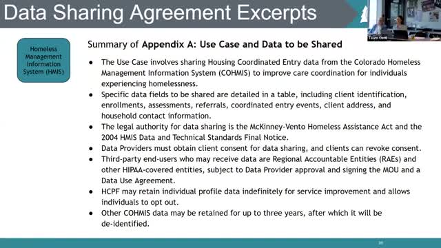 Colorado implements data sharing agreement to enhance homelessness care coordination