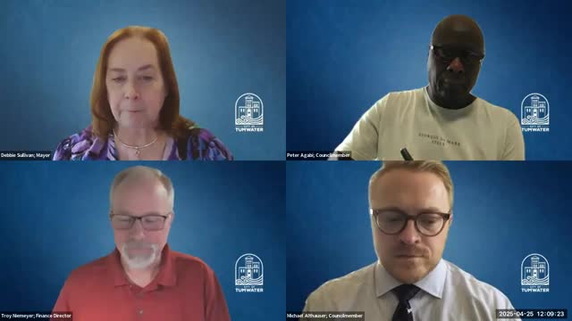 Tumwater finance director: year-to-date revenues look low because of timing; building permits remain strong