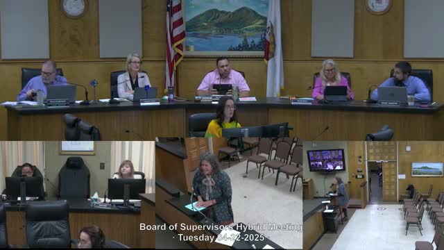 Public commenters raise concerns about red lights on Cobb Mountain property and water‑billing practices in special districts